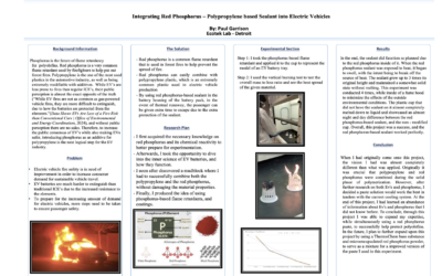 Integrating Red Phosphorus Polypropylene Sealant into EVs